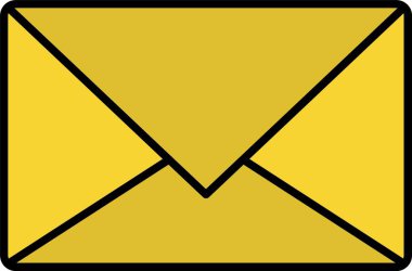 E- posta Satırı Doldurulmuş Simge Tasarımı