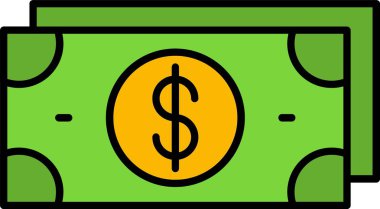 Para Hattı Simge Tasarımı Dolduruldu