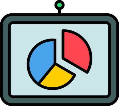 Simge Tasarımı Doldurulmuş Turta Çizelgesi