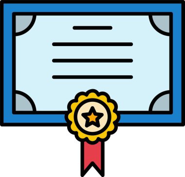 Standart Satır Doldurulmuş Simge Tasarımı