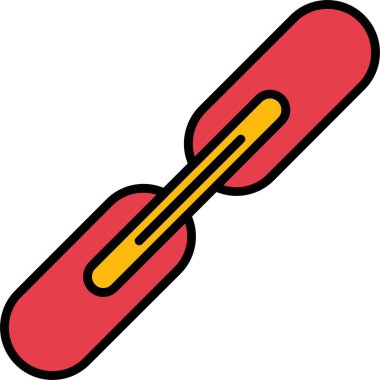 Bağlantı Satırı Doldurulmuş Simge Tasarımı