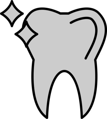 Diş Bakımı Satırı Simge Tasarımı