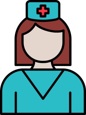 Hemşire Satırı Simge Tasarımı