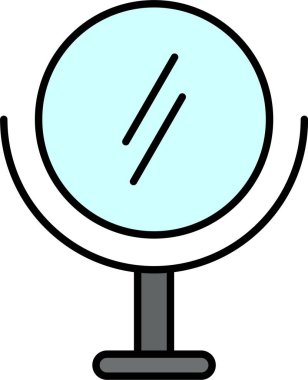 Ayna Satırı Dolu simge Tasarımı