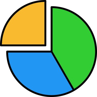 Simge Tasarımı Doldurulmuş Turta Çizelgesi