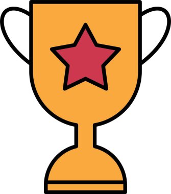 Ödül Satırı Doldurulmuş Simge Tasarımı