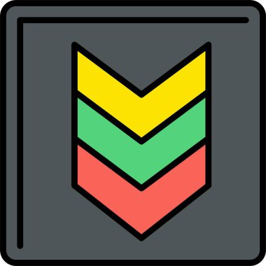 Sembol Çizgisi Altında Simge Tasarımı