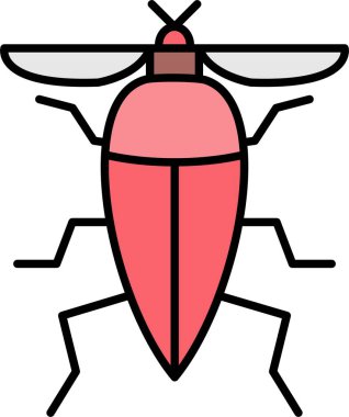 Böcek Satırı Doldurulmuş Simge Tasarımı