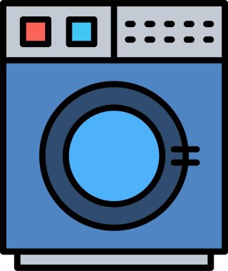 Çamaşır Makinesi Satırı Simge Tasarımı