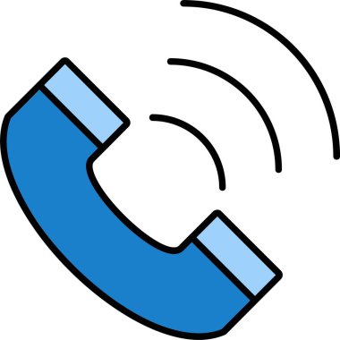 Telefon Hattı Doldurulmuş Simge Tasarımı