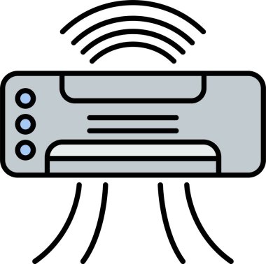 Klima Satırı Simge Tasarımı Dolduruldu