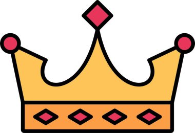 King Satırı Simge Tasarımı Dolduruldu