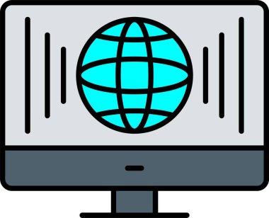 Genel Satır Doldurulmuş Simge Tasarımı