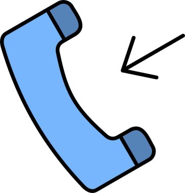 Giden Satır Doldurulmuş Simge Tasarımı