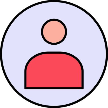 Kullanıcı Satırı Doldurulmuş Simge Tasarımı