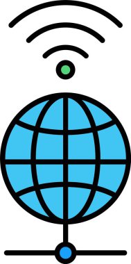 Genel Satır Doldurulmuş Simge Tasarımı