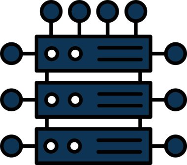Sunucu Satırı Simge Tasarımı Dolduruldu