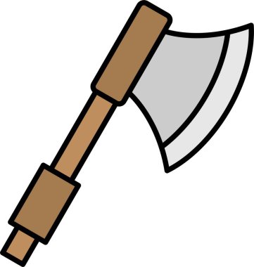 Axe Satırı Simge Tasarımı Dolduruldu