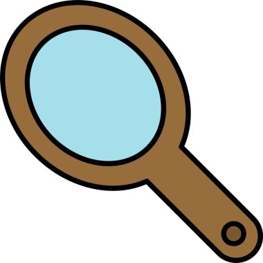 El Aynası Satırı Dolu Simge Tasarımı