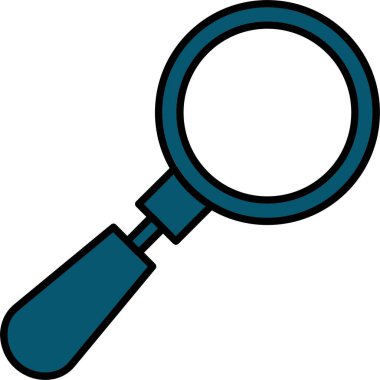 Arama Satırı Doldurulmuş Simge Tasarımı