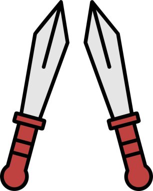 Kılıç Satırı Simge Tasarımı