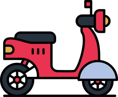 Scootie Satırı Doldurulmuş Simge Tasarımı
