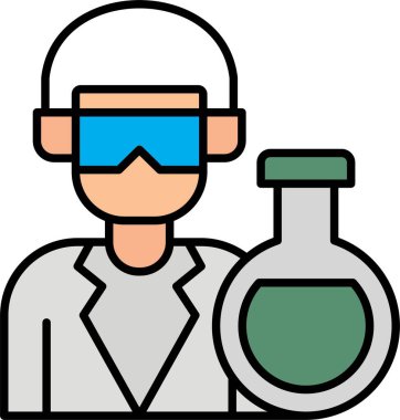 Kimyacı Satırı Simge Tasarımı