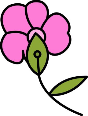 Orkide Satırı Simge Tasarımı