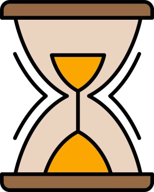 Kum Saati Satırı Simge Tasarımı