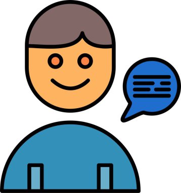 Müşteri Hizmeti Satırı Simge Tasarımı Dolduruldu