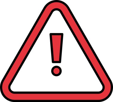 Uyarı Satırı Dolu Simge Tasarımı