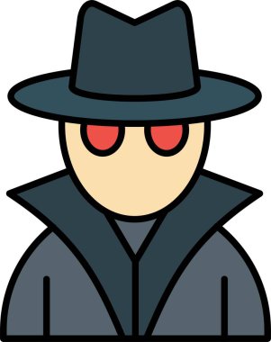 Kriminal Satır Doldurulmuş Simge Tasarımı