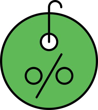 Etiket Satırı Doldurulmuş Simge Tasarımı