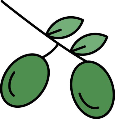 Zeytin Satırı Simge Tasarımı