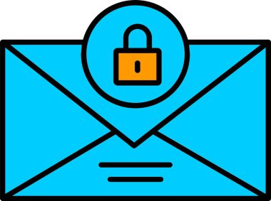 E- posta Satırı Doldurulmuş Simge Tasarımı