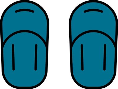 Sandal Çizgisi Simge Tasarımı