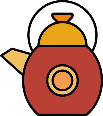 Kettle Satırı Simge Tasarımı Dolduruldu