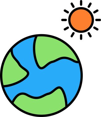 Dünya Çizgisi Simge Tasarımı