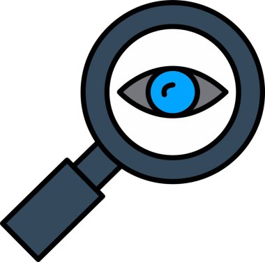 Oftalmoloji Satırı Simge Tasarımı Dolduruldu