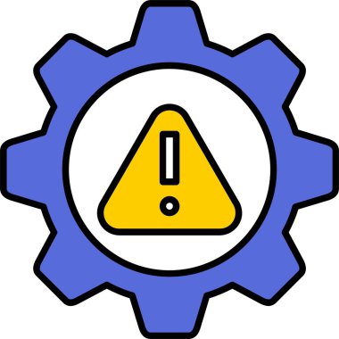 Risk Yönetimi Satırı Simge Tasarımı Dolduruldu