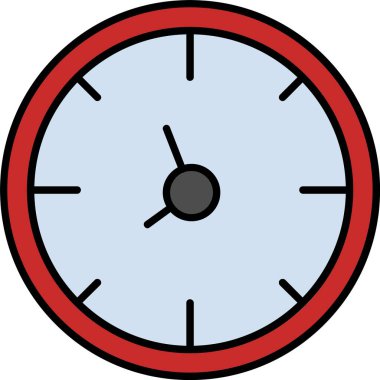 Zaman Çizgisi Doldurulmuş Simge Tasarımı