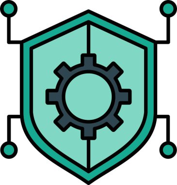 Güvenlik Satırı Simge Tasarımı Dolduruldu