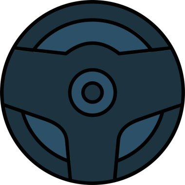 Direksiyon Çizgisi Simge Tasarımı