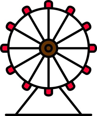 Dönme dolap Simge Tasarımı