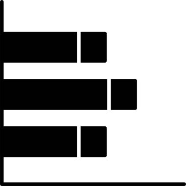 Çubuk Grafiği Simgesi Tasarımı