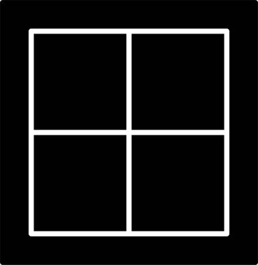 Pencere Kabartma Simgesi Tasarımı