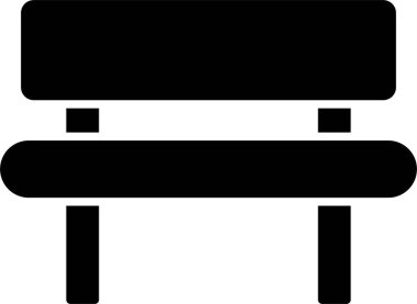 Bench Glyph Simge Tasarımı