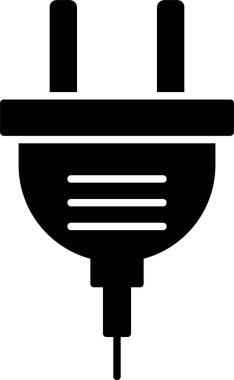 Güç Eklentisi Kabartma Simgesi Tasarımı