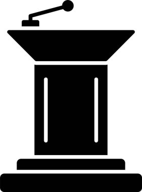 Podyum Kabartma Simgesi Tasarımı