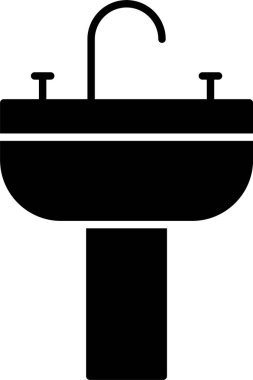 Lavabo Kabartma Simgesi Tasarımı